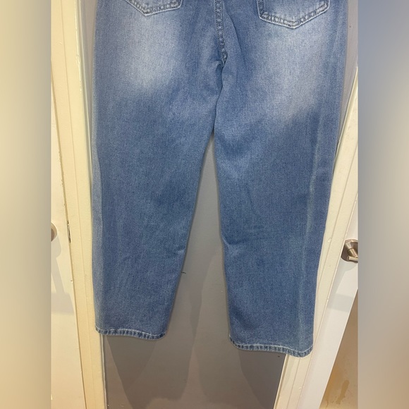 90’s Style Print Low Rise Denim Jeans - Picture 6 of 6